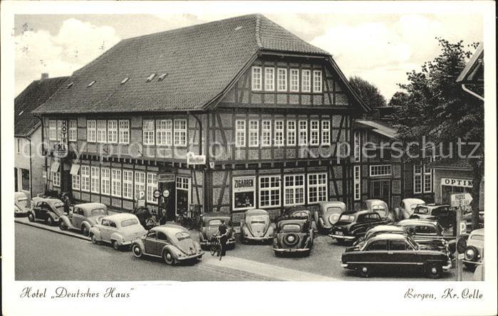 Bergen Celle Hotel Deutsches Haus Autos