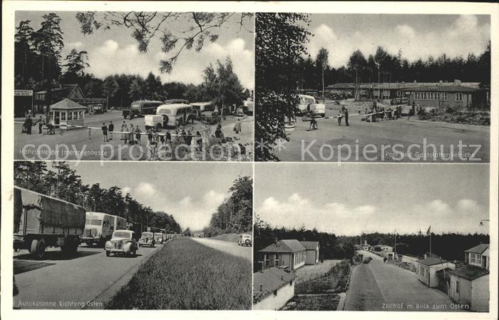 Helmstedt Niedersachsen Autobahn-Zonengrenze