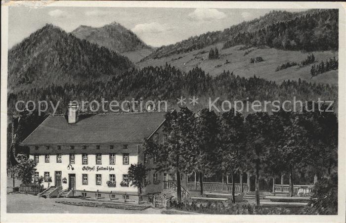 Pfronten Gasthaus Fallmuehle Josef Reichart