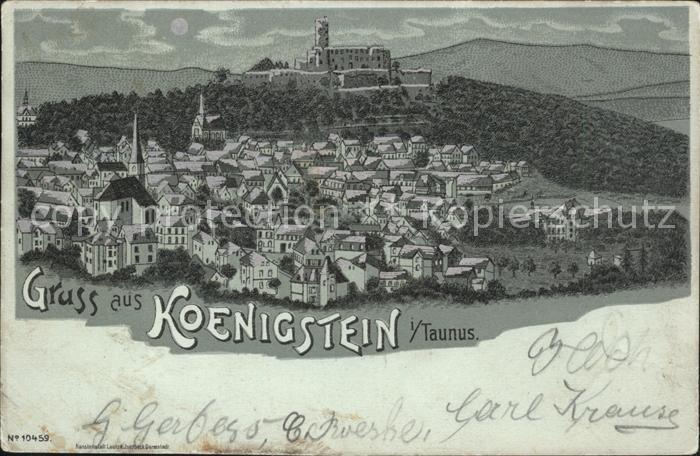 Koenigstein Taunus Zeichnung