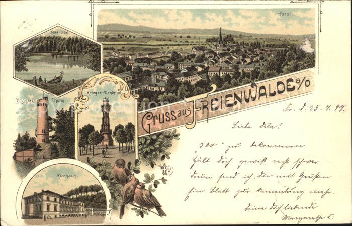 Bad Freienwalde See Kriegerdenkmal Kurhaus