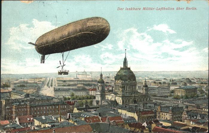 Berlin Luftschiff Militaer