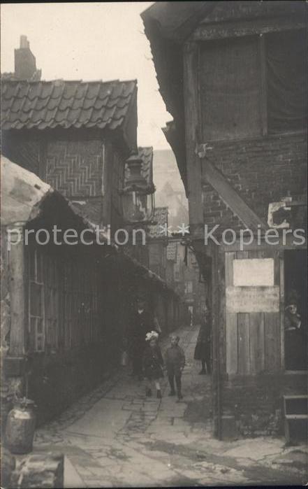 Hamburg alte Gasse Kinder