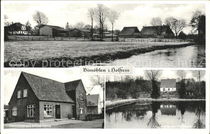Bimoehlen mit Geschaeftshaus Alfed Horns