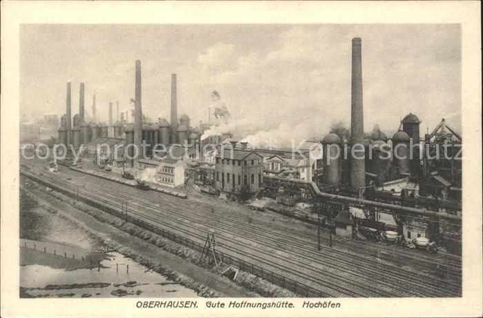 Oberhausen Gute Hoffnungshuette Hochoefen