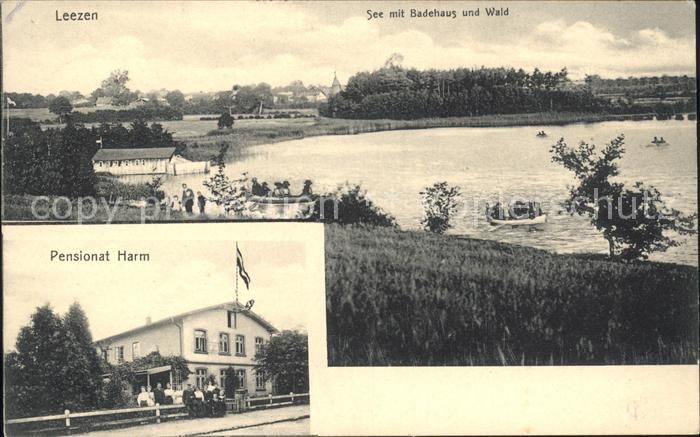 Leezen Holstein See Badehaus Pensionat Harm