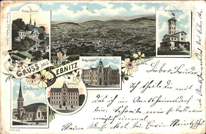 Sebnitz Grenadierburg Post Rathaus