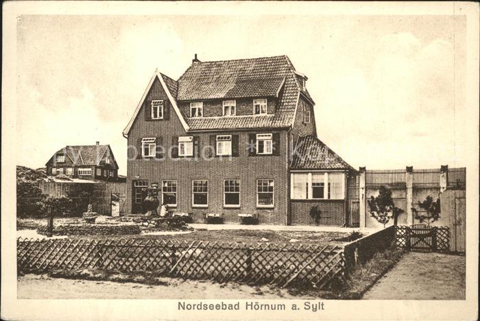 Hoernum Sylt Wohnhaus