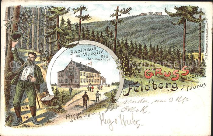 Feldberg Taunus Gasthaus zur Wallkuere Ungeheuer