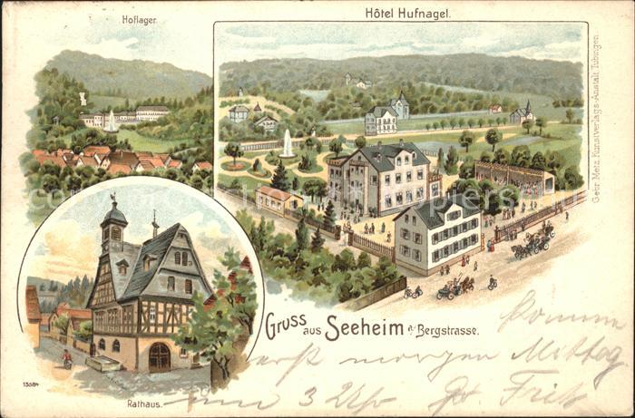 Seeheim-Jugenheim Hoflager Hotel Nufnagel Rathaus