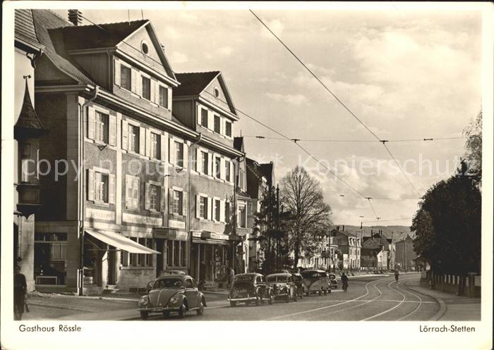 Stetten Loerrach Gasthaus Loessle Autos