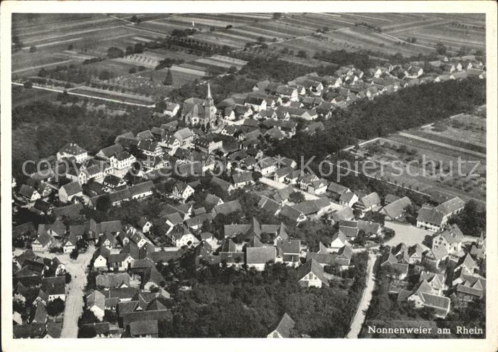 Nonnenweier Fliegeraufnahme