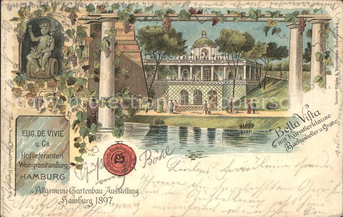 Hamburg Bella Vista mit Kuenstlerklause