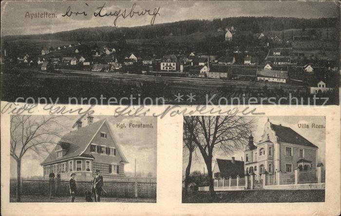 Aystetten Postamt Villa Rees