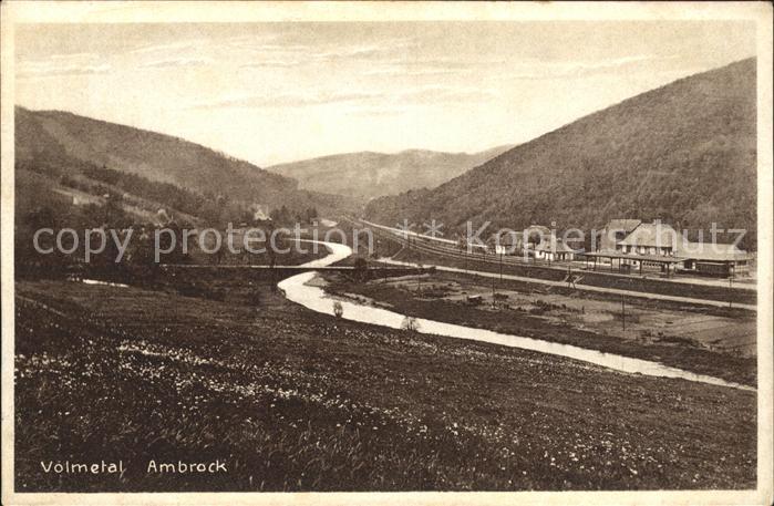 Ambrock Hagen Blick ins Volmetal Gasthof zum Ambrock