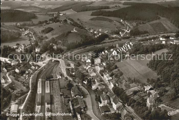 Bruegge Luedenscheid Fliegeraufnahme