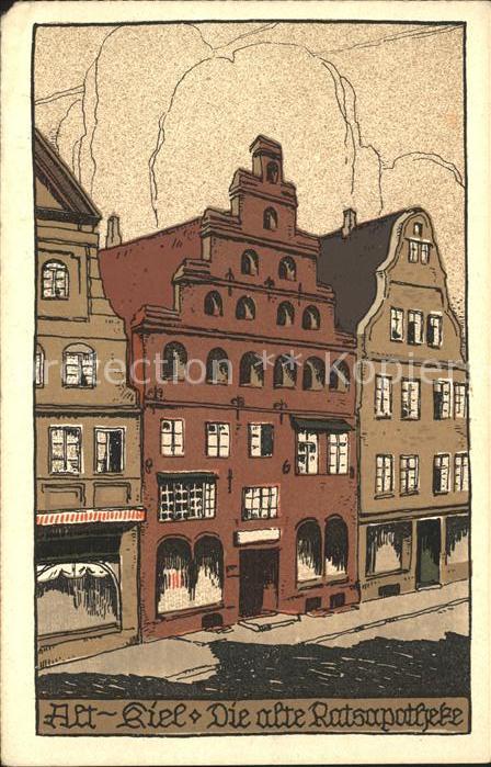 Alt Kiel Alte Ratsapotheke aus Elka Kalender