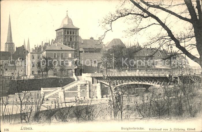 Luebeck Burgtorbruecke