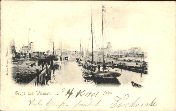 Wismar Mecklenburg Vorpommern Hafen Schiff