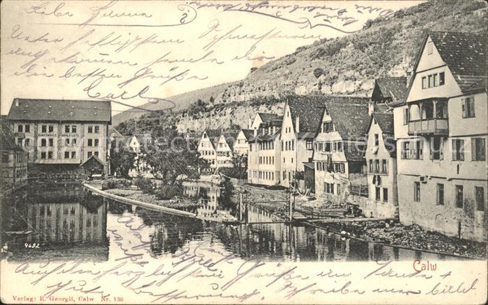 Calw Partie an der Kunstmuehle