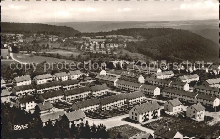 Calw Wimbergsiedlung Fliegeraufnahme
