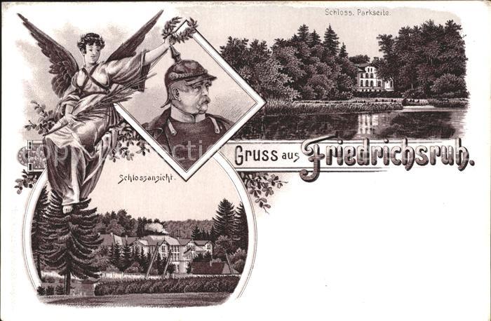 Friedrichsruh Aumuehle Schloss Park Portrait Bismarck