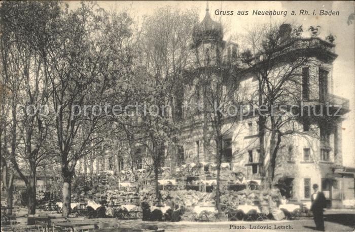 Neuenburg Rhein Hotel Gartenrestaurant