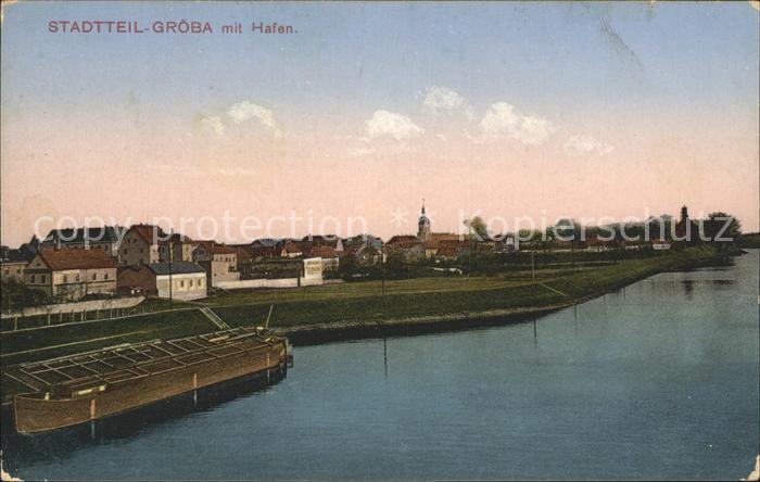 Groeba Ansicht mit Hafen