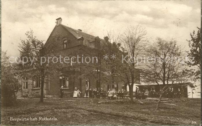 Rothstein Oberlausitz Bergwirtschaft