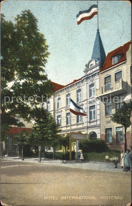 Holtenau Kiel Hotel International Fahne