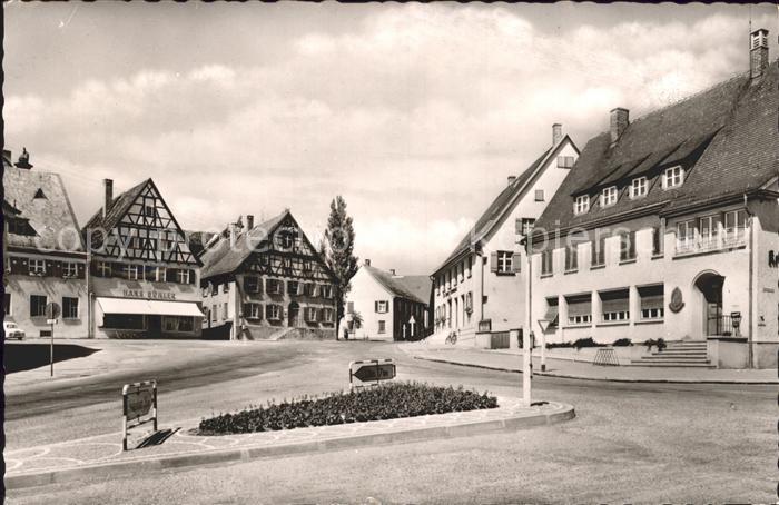 Langenau Wuerttemberg Marktplatz