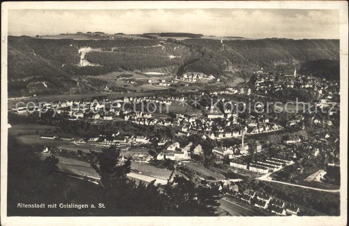 Altenstadt Geislingen Steige Panorama