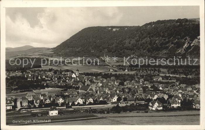 Altenstadt Geislingen Steige Panorama