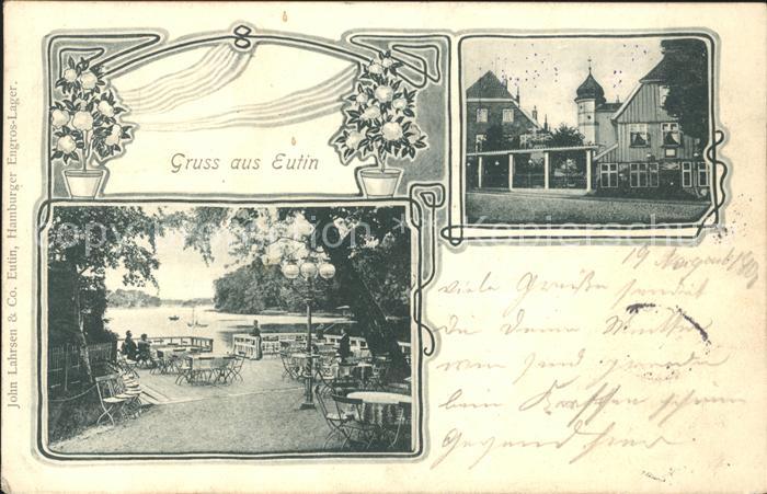 Eutin Restaurant Terrasse Kirche Deutsche Reichspost