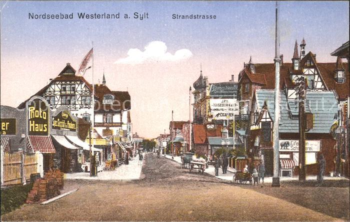 Westerland Sylt Strandstrasse