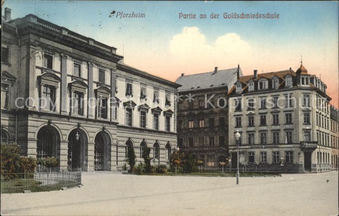 Pforzheim Partie an der Goldschmiedeschule