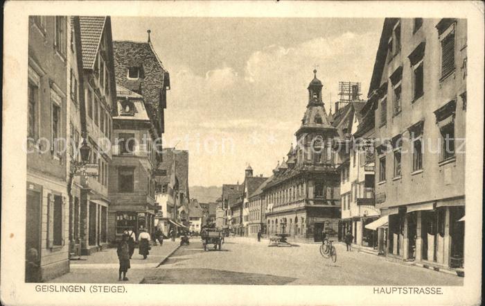 Geislingen Steige Hauptstrasse