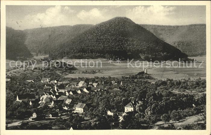 Bad Ditzenbach Blick auf die Hiltenburg Kurhaus Sanatorium