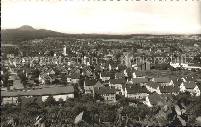 Metzingen Wuerttemberg Blick ueber die Stadt