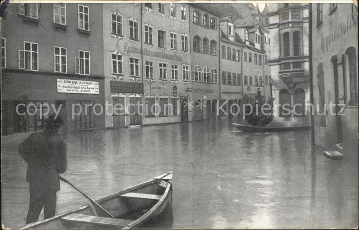 Nuernberg Hochwasser Katastrophe 1909 Neue Gasse Gruebelsbrunnen