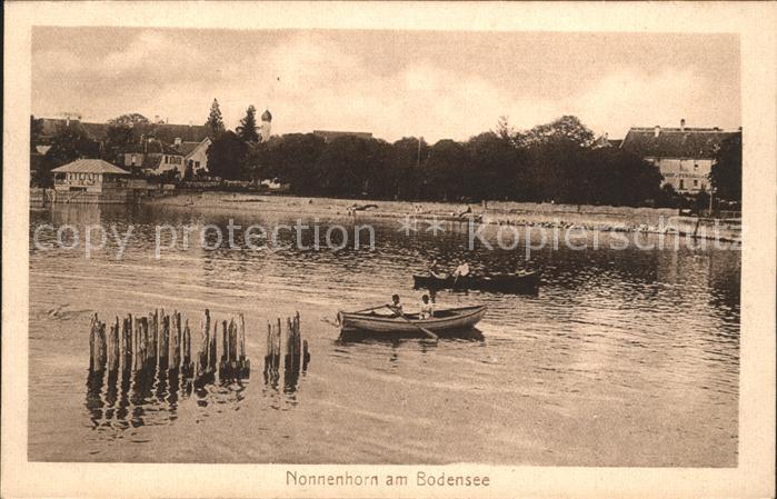 Nonnenhorn Bootsfahrt Uferpartie