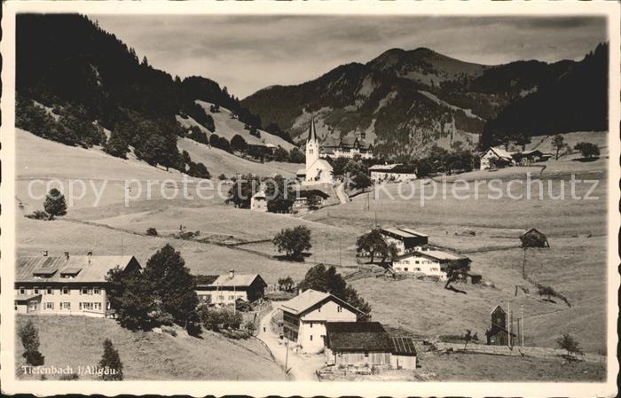Tiefenbach Oberstdorf Gesamtansicht Allgaeuer Alpen