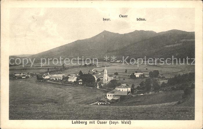Lohberg Lam mit Osser Bayerischer Wald