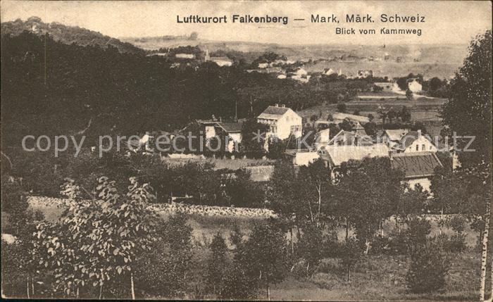 Falkenberg Mark Blick vom Kammweg