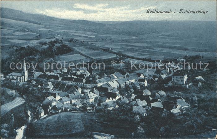 Goldkronach Panorama Fichtelgebirge
