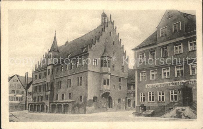 Noerdlingen Partie beim Rathaus