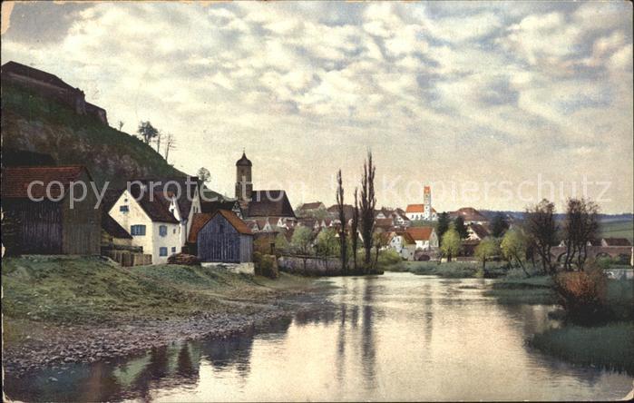 Harburg Schwaben Partie an der Woernitz