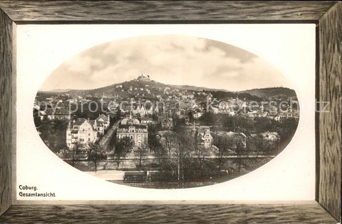 Coburg Gesamtanscht Bilderrahmen