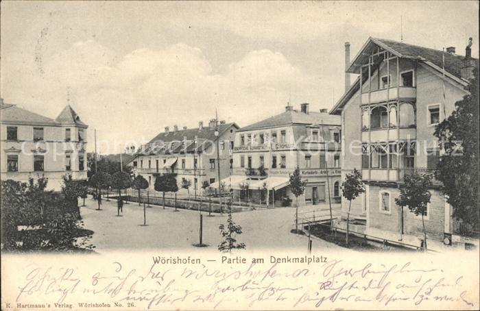 Bad Woerishofen Partie am Denkmalplatz