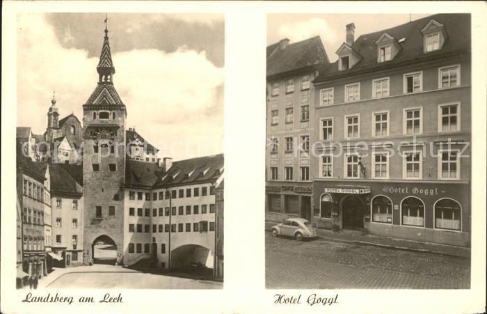 Landsberg Lech Tor Hotel Restaurant Goggl